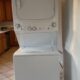 GE stackable washer/gas dryer